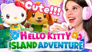 CHIA PLAYS HELLO KITTY ISLAND ADVENTURE 🏝️💞 Episode 1