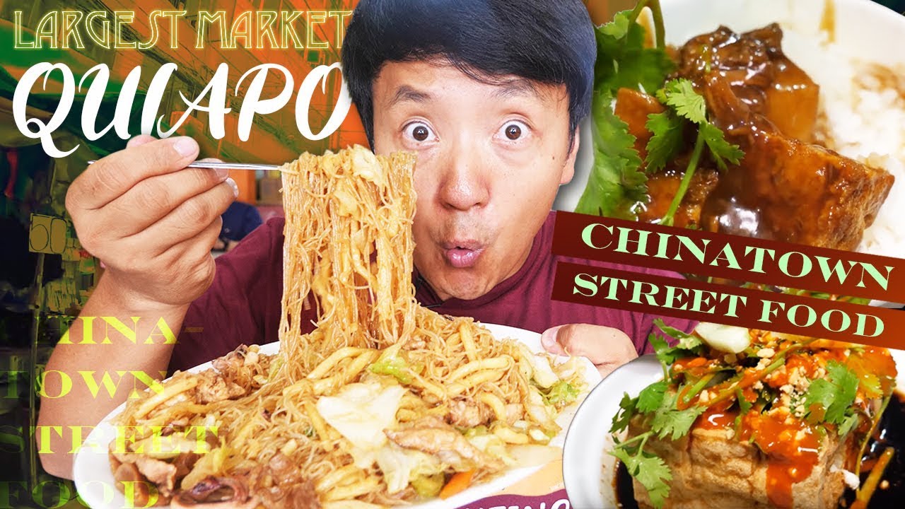 Binondo CHINATOWN Street Food & LARGEST Market (Quiapo) in Manila Philippines Local Food Tour | Strictly Dumpling