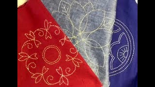 You will be STRONGLY surprised! Japanese technique Sashiko. Benefits of embroidery for HEALTH!