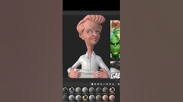 Proko Caricature in 3D - Shorts/Timelapse