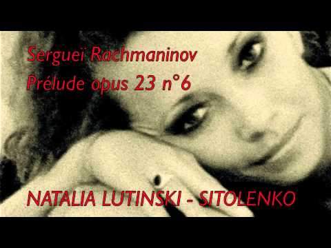 Natalia Sitolenko performs Prelude op.23 N°6 by Sergei Rachmaninoff