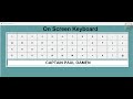 How to Create an On-Screen Keyboard in Python