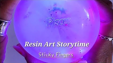Sticky Fingers 🤌 - Am I Wrong? - Resin Art Storytime Tutorial - Pisces Epoxy Creations #satisfying