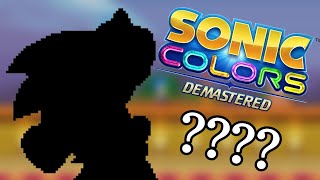 Sonic Colors Demastered NEW PLAYABLE CHARACTER Announcement!!!