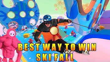 Fall Guys: The best way to WIN Ski Fall High Scorers (tips and tricks on ski fall high playlist)