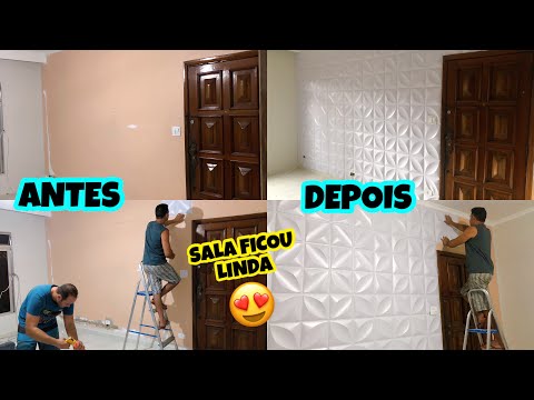 Vídeo: Como fixar corretamente painéis de PVC na parede