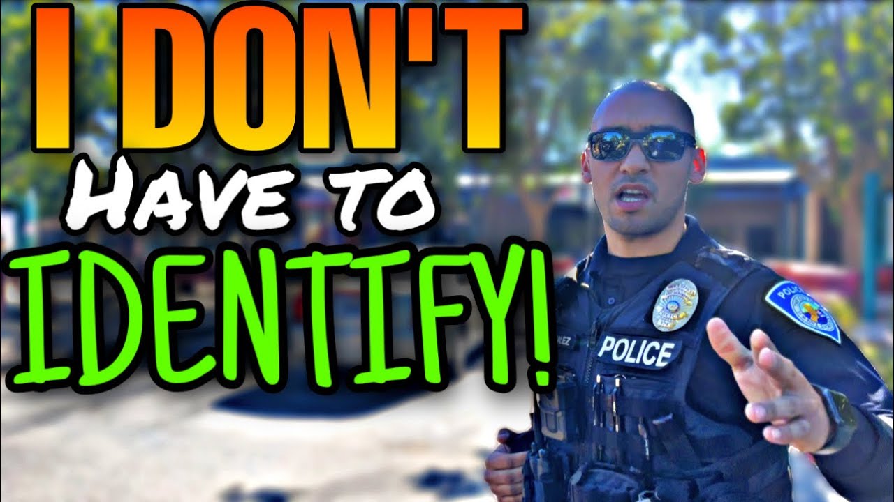 Officers Don’t Identify When Asked! - YouTube