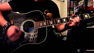 Video thumbnail of "Nickelback - Lullaby (Acoustic) Cover"