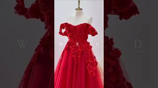 ✨🤢Gawon 👗Dark Read ♥️Long Gown Designs✨🥵Party Wear Gown Designswedding Collection