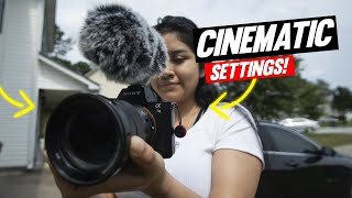 Sony α7II | Cinematic Video Settings