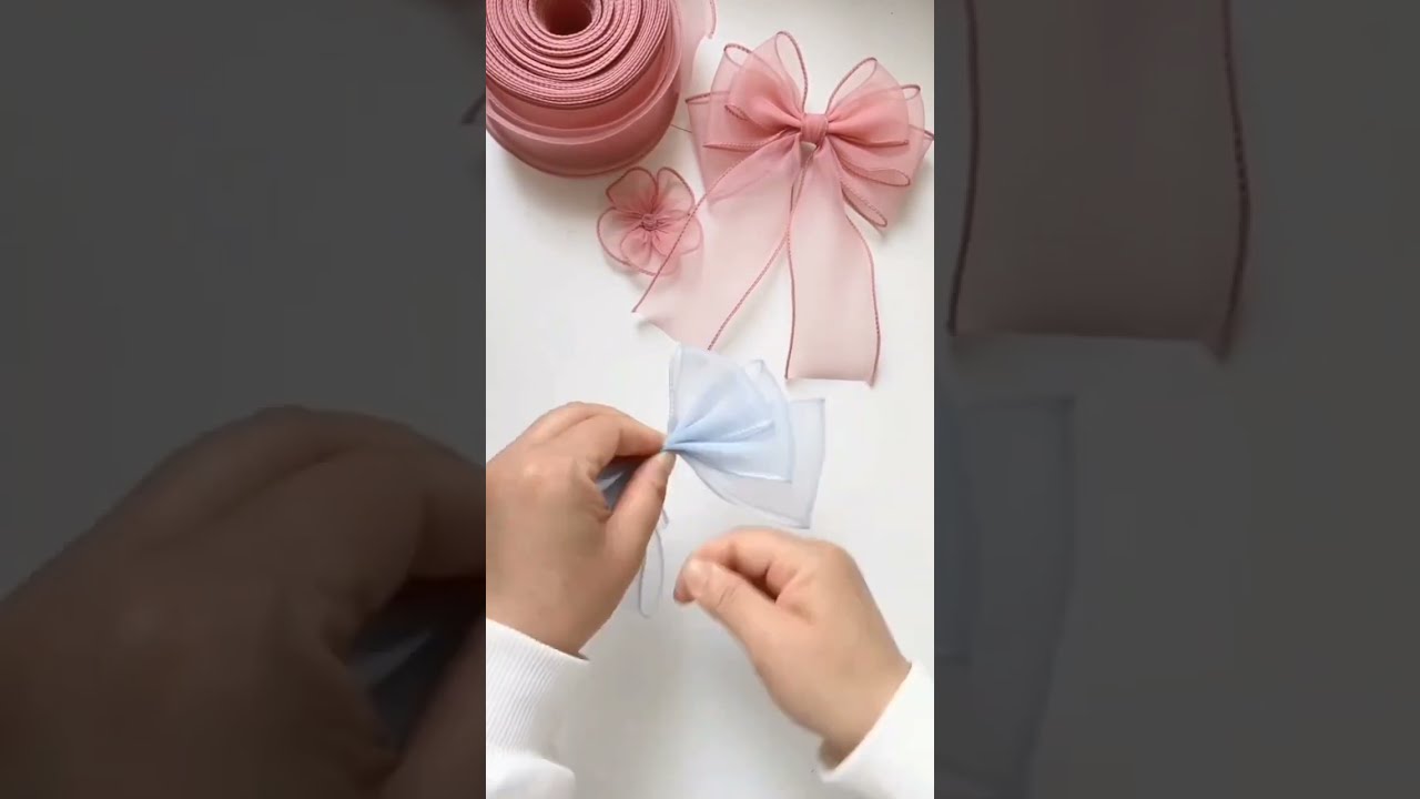DIY Hair Bow Tutorial Fabulous Styles With Organza Ribbons 