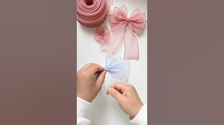 DIY Hair Bow Tutorial: Fabulous Styles with Organza Ribbons! 🎀💁‍♀️