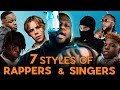 7 styles of rappers  singers the kid laroi yeat don toliver burna boy toosi and more