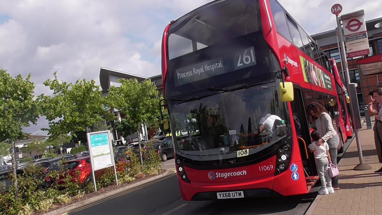 261 Full London Bus Route: Lewisham Station - Princess Royal Hospital Stagecoach Part 2