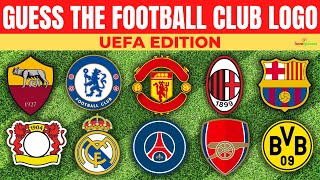 Guess The Football Club Logo - UEFA Edition #quiz #football #logo #uefa screenshot 3