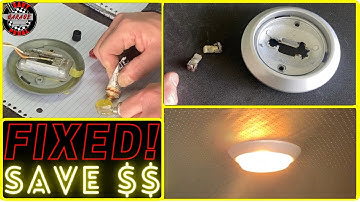 Old Car Dome Light Repair! Save CA$H! Cracked 1975 Firebird Dome Light Fixed / Headliner installed!