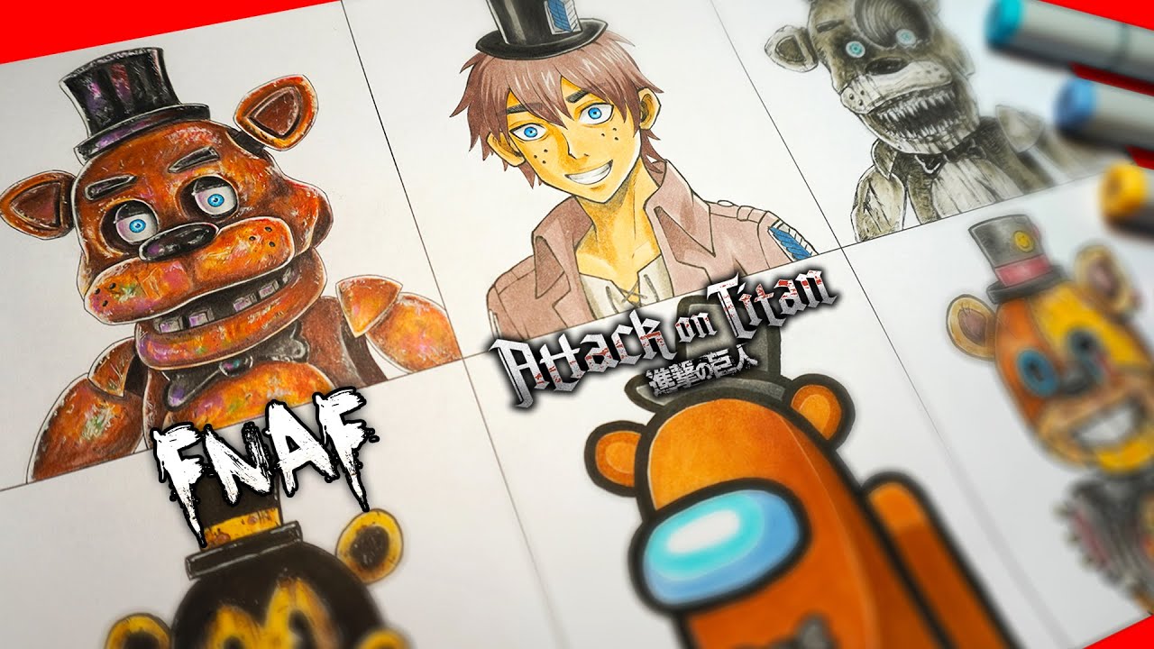 Why?  Anime fnaf, Fnaf drawings, Fnaf art