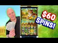  big bets  big jackpots on golden jungle  60 max bet slot wins