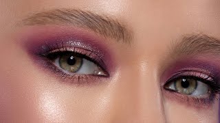 Sparkling Smoky Eye makeup ft the NEW LOVE FACE PALETTE | Natasha Denona Makeup