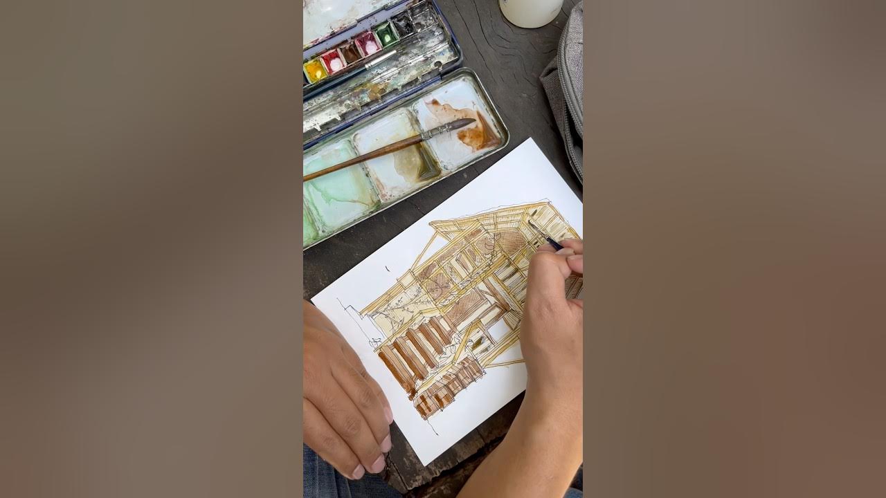 Sketching hidden farm YouTube