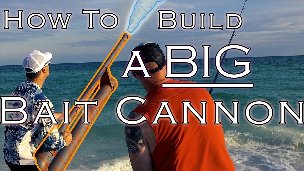 Go BIG! How to Build a BAIT CANNON for Surf Fishing! Get MORE DISTANCE for  a Bait Cannon! 