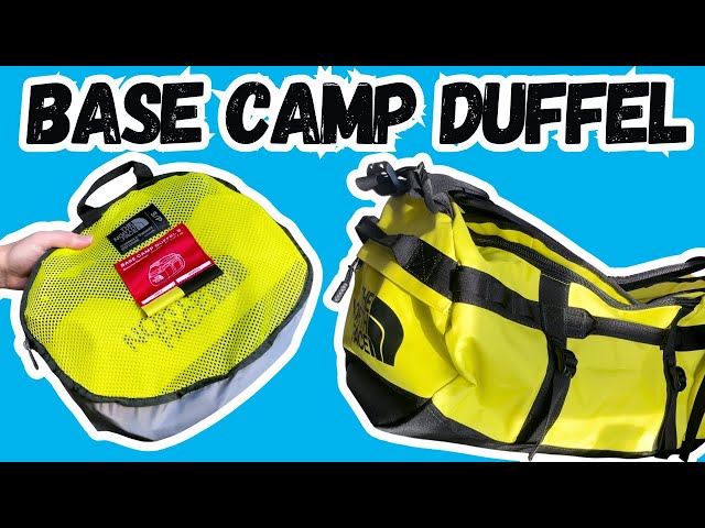 north face duffel bag backpack straps The Base Camp Shoulder Purple litre carry Base Camp™ Voyager Duffel—32L