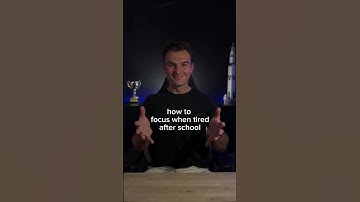 How to focus when tired after school (read comments)
