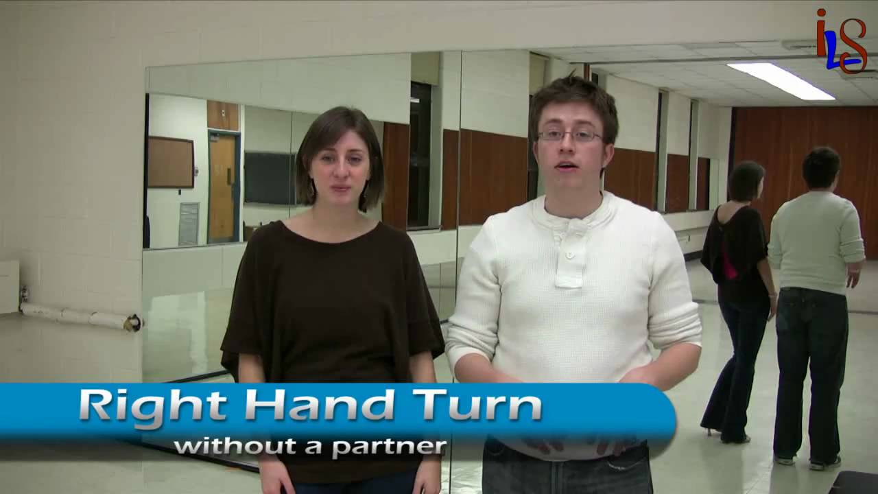 FREE Salsa Dancing Lessons - Right Hand Turn - YouTube