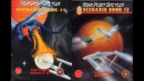 Star Fleet Battles Scenario books