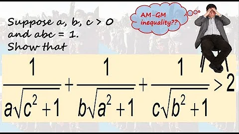 An AM-GM Inequality problem from from 2020 Baltic Way