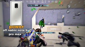 royalty⚡power off redmi note 9 pro max | thumb player + gyroscope @HeadStrokeGaming