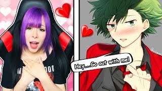 I Play A Deku Dating Sim? Boku No Hero Academia Otome Game Izuku Midoriya My Hero Ami Yoshiko