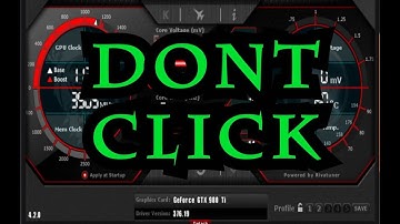 GPU OVERCLOCKING IN  A MINUTE