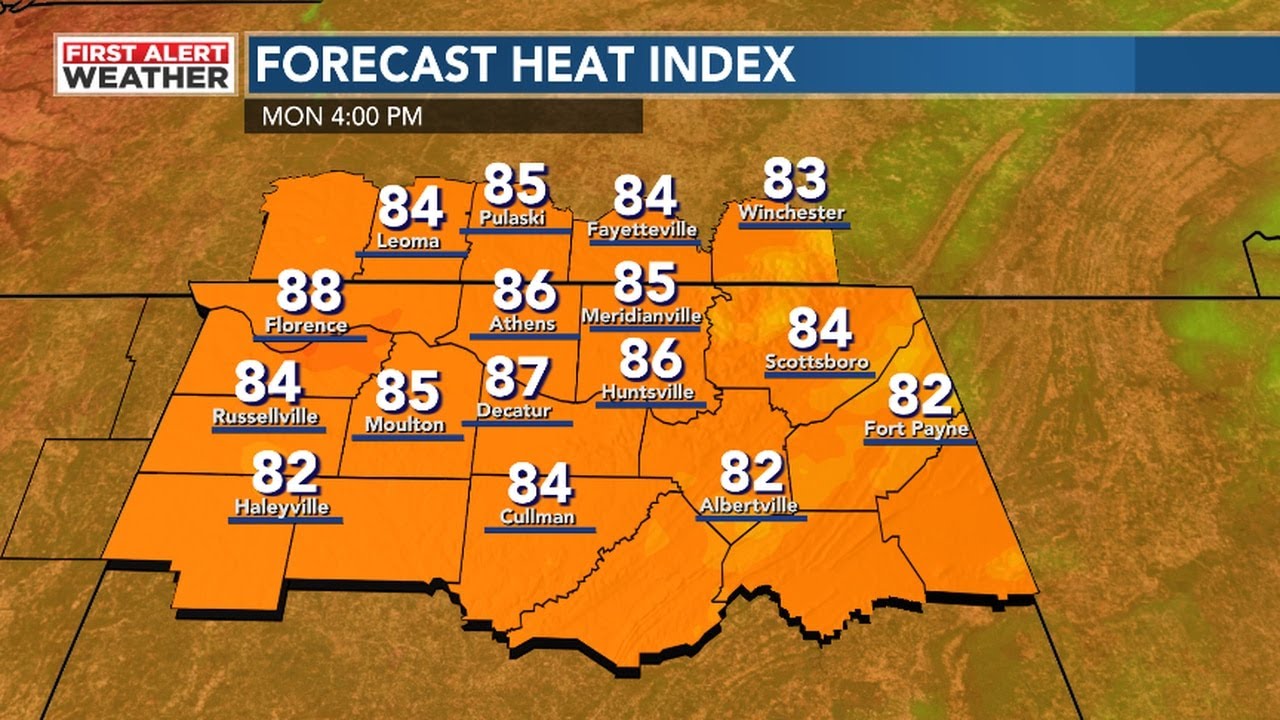 48 First Alert Forecast: Warm start to the week with big changes coming ...