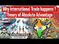 International Trade Explained: The Role of Absolute Advantage in Global Economics | Hrishabh Sir