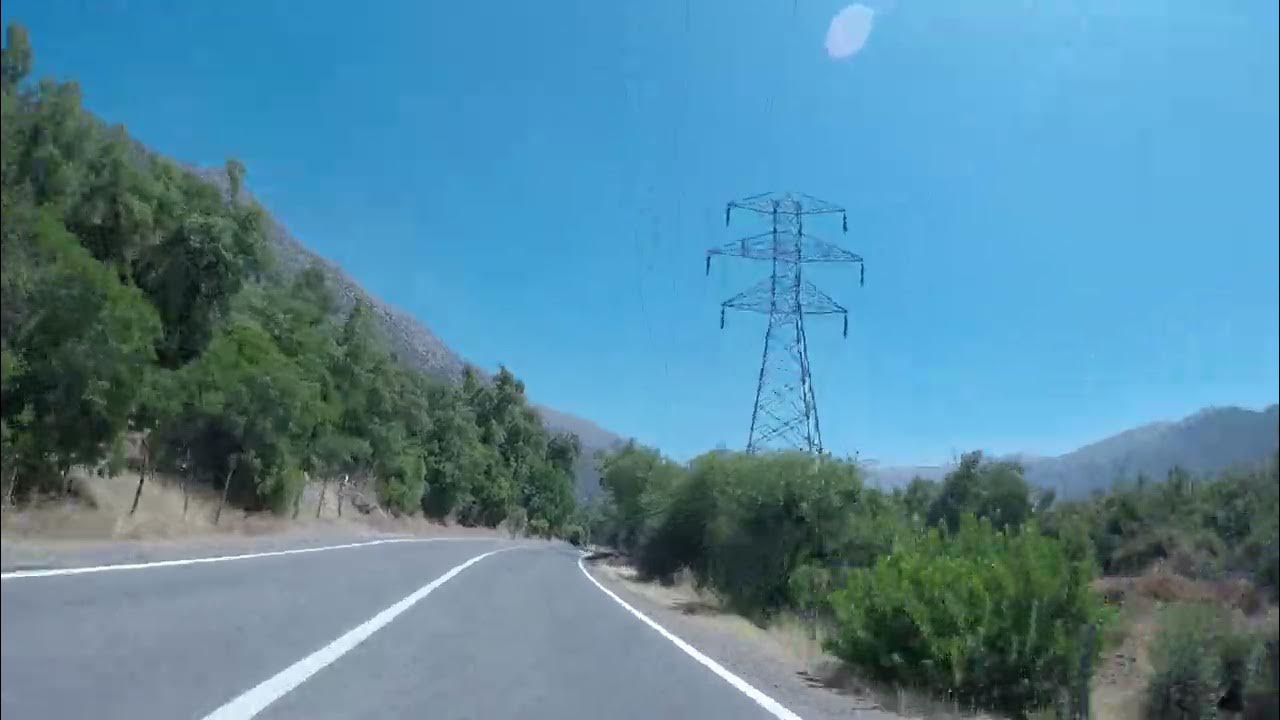 RUTA EL TOYO CAJON DEL MAIPO YouTube