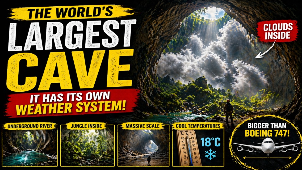 Inside the World’s Largest Cave (It Has Clouds Underground)
