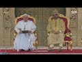 خطابا أميرالمؤمنين صاحب الجلالة الملك محمد السادس نصره الله و قداسة البابا فرانسيس