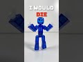 Im blue if i was green i would  stopmotion stikbot shorts
