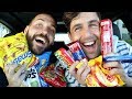 TRYING NORWAY SNACKS WITH JOSH PECK AND UGH ITS JOE!!