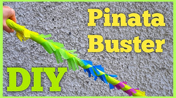 DIY Pinata Buster Stick/how to make Pinata stick