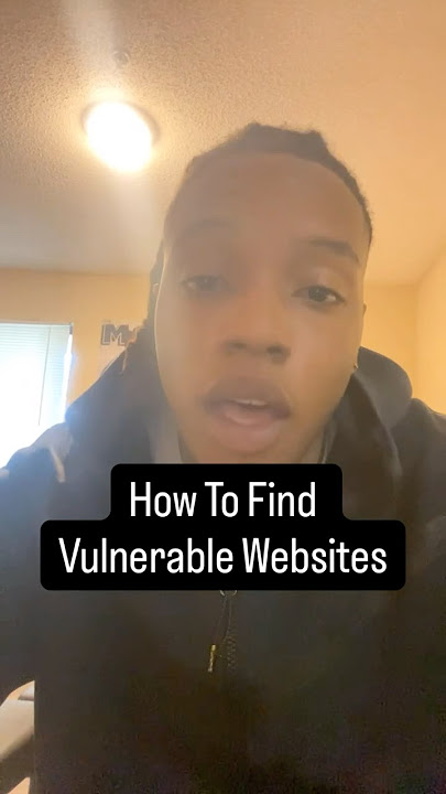 How To Find Vulnerable Websites #ethicalhacking #coding