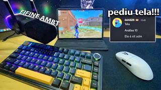 MEU SETUP MOBILADOR + APOSTADO (pediram tela) - FIFINE microphone AM8T
