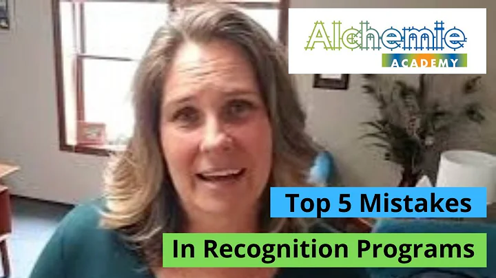 The Top 5 Mistakes Organizations Make in Their Recognition Programs