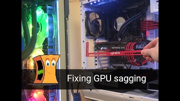How to fix GPU sag - upHere and Deepcool