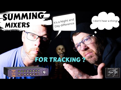 Summing Mixers for tracking? Let's discuss.