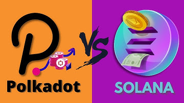 Solana vs Polkadot (Animated) Sol and Dot coin to the moon