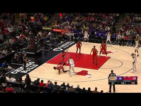 Carmelo Anthony BREAKS Coby Whites Ankles 😲 | Lakers vs Bulls