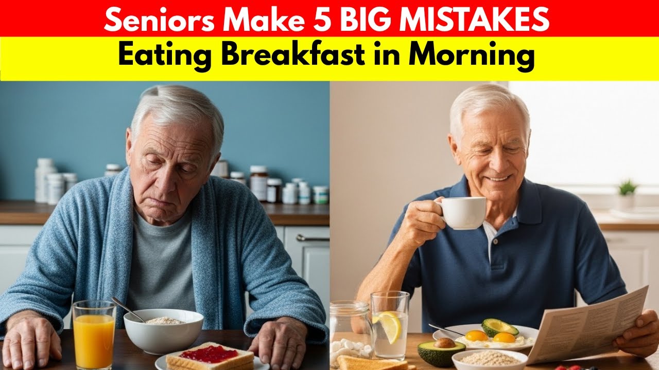 Seniors Make 5 BIG MISTAKES Eating Breakfast in Morning