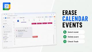 How to Delete an Event in Google Calendar (Remove Obsolete Reservation)